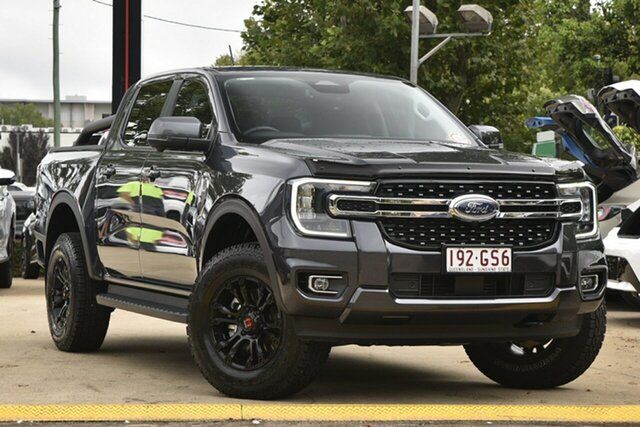Used Ford Ranger PY 2023.50MY XLT Toowoomba, 2023 Ford Ranger PY 2023.50MY XLT Grey 10 Speed Sports Automatic Double Cab Pick Up