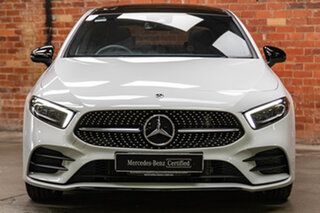 2022 Mercedes-Benz A-Class V177 803MY A180 DCT Digital White 7 Speed Sports Automatic Dual Clutch