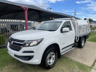 2016 Holden Colorado RG MY17 LS (4x2) White 6 Speed Manual Cab Chassis