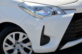 2019 Toyota Yaris NCP130R Ascent White 4 Speed Automatic Hatchback
