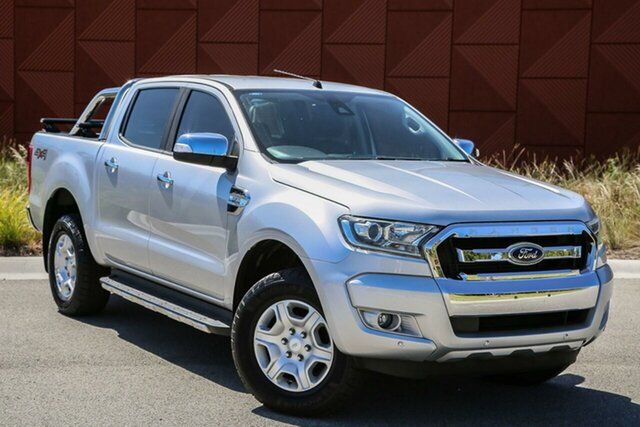 Used Ford Ranger PX MkII XLT Double Cab Dandenong, 2017 Ford Ranger PX MkII XLT Double Cab Silver 6 Speed Sports Automatic Utility