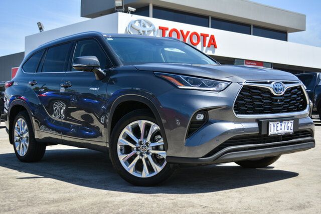 Pre-Owned Toyota Kluger Axuh78R Grande eFour Preston, 2023 Toyota Kluger Axuh78R Grande eFour Graphite 6 Speed Constant Variable Wagon Hybrid