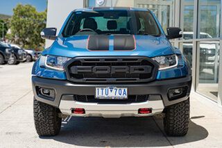 2021 Ford Ranger PX MkIII 2021.75MY Raptor X Pick-up Double Cab Blue 10 Speed Sports Automatic