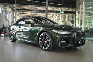 2022 BMW 4 Series G22 420i Steptronic M Sport Green 8 Speed Sports Automatic Coupe