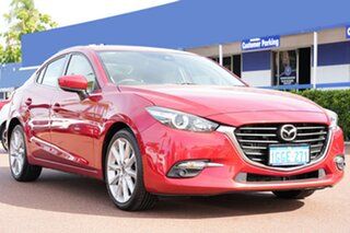 2016 Mazda 3 BN5238 SP25 SKYACTIV-Drive Soul Red 6 Speed Sports Automatic Sedan.