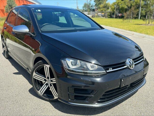 Used Volkswagen Golf VII MY16 R DSG 4MOTION Dandenong, 2015 Volkswagen Golf VII MY16 R DSG 4MOTION Black 6 Speed Sports Automatic Dual Clutch Hatchback