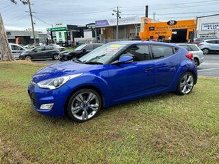 2014 Hyundai Veloster FS4 Series II Coupe D-CT Blue 6 Speed Sports Automatic Dual Clutch Hatchback.