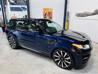 2014 Land Rover Range Rover Sport L494 MY15 HSE Blue 8 Speed Sports Automatic Wagon