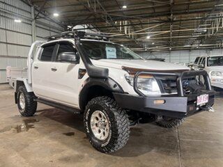 2012 Ford Ranger PX XL White 6 Speed Sports Automatic Utility