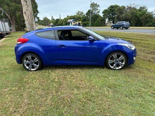 2014 Hyundai Veloster FS4 Series II Coupe D-CT Blue 6 Speed Sports Automatic Dual Clutch Hatchback
