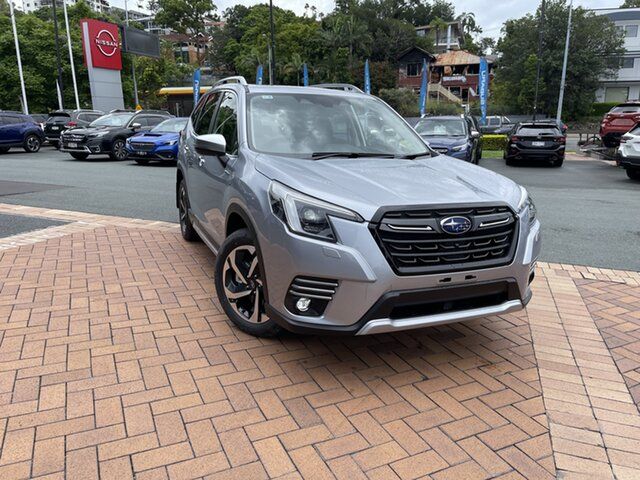 New Subaru Forester S5 MY24 Hybrid S CVT AWD Newstead, 2024 Subaru Forester S5 MY24 Hybrid S CVT AWD Ice Silver 7 Speed Constant Variable Wagon