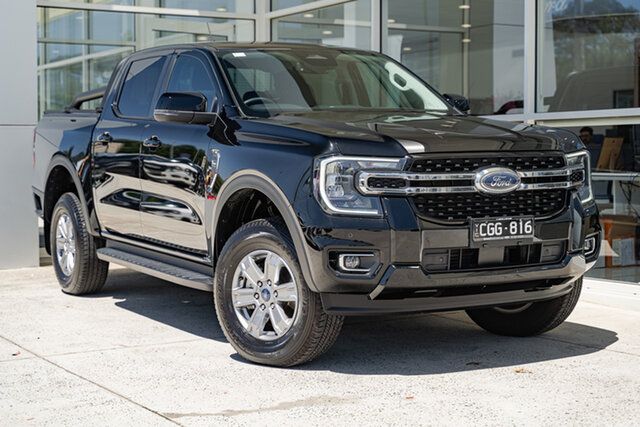 Used Ford Ranger PY 2022MY XLT Hi-Rider Ferntree Gully, 2022 Ford Ranger PY 2022MY XLT Hi-Rider Black 10 Speed Sports Automatic Double Cab Pick Up