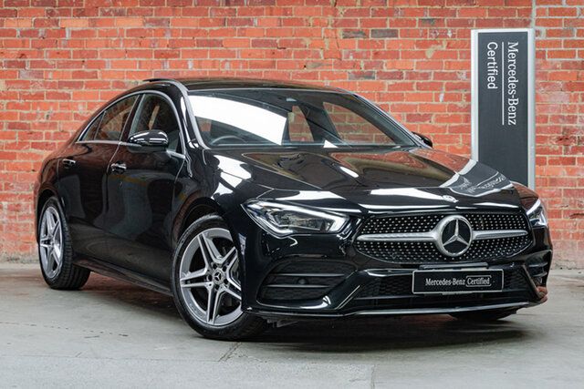 Certified Pre-Owned Mercedes-Benz CLA-Class C118 803+053MY CLA200 DCT Mulgrave, 2023 Mercedes-Benz CLA-Class C118 803+053MY CLA200 DCT Cosmos Black 7 Speed