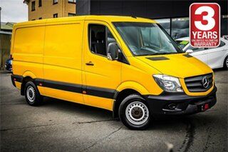 2018 Mercedes-Benz Sprinter NCV3 313CDI Low Roof SWB 7G-Tronic Yellow 7 Speed Sports Automatic Van.