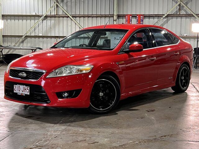 Used Ford Mondeo MA XR5 Turbo Rocklea, 2008 Ford Mondeo MA XR5 Turbo Red 6 Speed Manual Hatchback