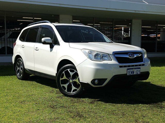 Used Subaru Forester S4 MY14 2.5i-S Lineartronic AWD Victoria Park, 2014 Subaru Forester S4 MY14 2.5i-S Lineartronic AWD White 6 Speed Constant Variable Wagon