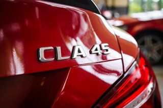 2016 Mercedes-Benz CLA-Class C117 806MY CLA45 AMG SPEEDSHIFT DCT 4MATIC Red 7 Speed