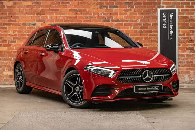 Certified Pre-Owned Mercedes-Benz A-Class W177 802MY A180 DCT Mulgrave, 2022 Mercedes-Benz A-Class W177 802MY A180 DCT Manufaktur Patagonia Redmetal 7 Speed