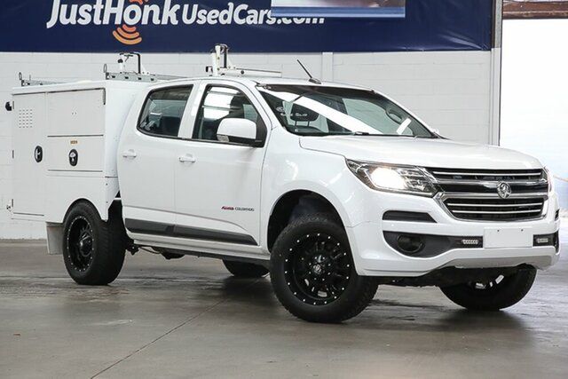 Used Holden Colorado RG MY18 LS Crew Cab Erina, 2018 Holden Colorado RG MY18 LS Crew Cab White 6 Speed Sports Automatic Cab Chassis