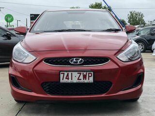 2018 Hyundai Accent RB6 MY18 Sport Red 6 Speed Sports Automatic Hatchback