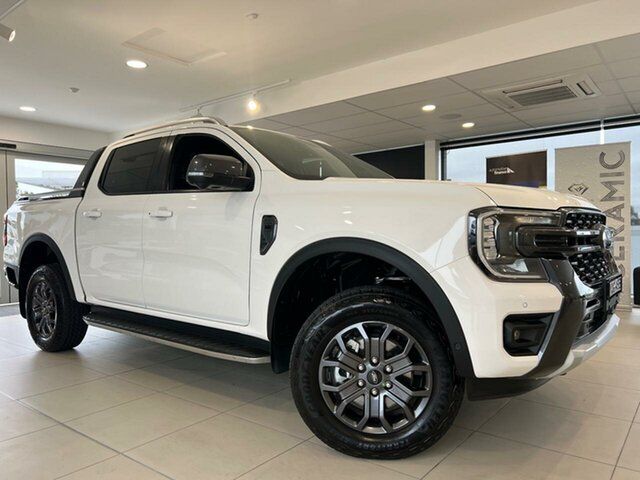 Used Ford Ranger PY 2022MY Wildtrak Belconnen, 2022 Ford Ranger PY 2022MY Wildtrak White 10 Speed Sports Automatic Double Cab Pick Up