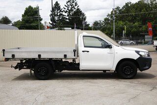 2022 Toyota Hilux TGN121R Workmate 4x2 White 6 Speed Sports Automatic Cab Chassis.