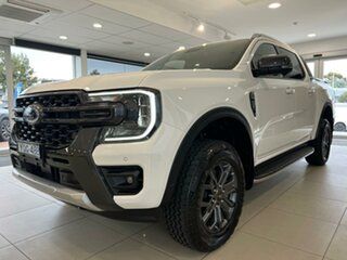 2022 Ford Ranger PY 2022MY Wildtrak White 10 Speed Sports Automatic Double Cab Pick Up.