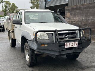2006 Mazda BT-50 UNY0E3 DX White 5 Speed Manual Cab Chassis.