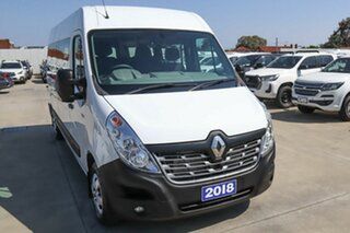 2018 Renault Master X62 Mid Roof LWB AMT White 6 Speed Sports Automatic Single Clutch Bus