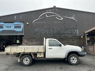 2006 Mazda BT-50 UNY0E3 DX White 5 Speed Manual Cab Chassis.