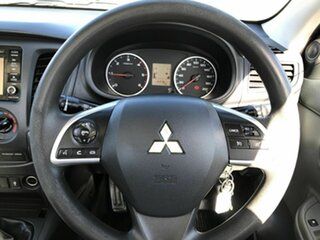2018 Mitsubishi Triton MQ MY18 GLX White 6 Speed Manual Cab Chassis