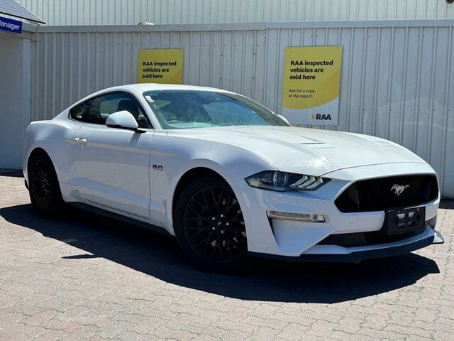 Used Ford Mustang FN 2020MY GT Christies Beach, 2020 Ford Mustang FN 2020MY GT White 10 Speed Sports Automatic FASTBACK - COUPE