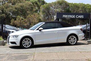 2014 Audi A3 8V MY15 Attraction S Tronic White 7 Speed Sports Automatic Dual Clutch Cabriolet