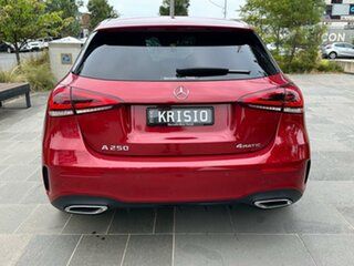 2021 Mercedes-Benz A-Class W177 801+051MY A250 DCT 4MATIC Red 7 Speed Sports Automatic Dual Clutch