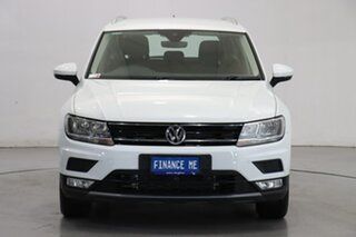 2016 Volkswagen Tiguan 5N MY16 132TSI DSG 4MOTION White 7 Speed Sports Automatic Dual Clutch Wagon.