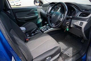 2015 Mitsubishi Triton MQ MY16 GLS Double Cab Impulse Blue 5 Speed Sports Automatic Utility