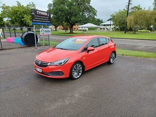 2017 Holden Astra RS-V Absolutely Red 6 Speed Automatic Hatchback.