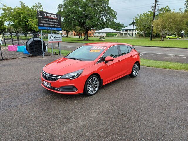 Used Holden Astra RS-V Ingham, 2017 Holden Astra RS-V Absolutely Red 6 Speed Automatic Hatchback