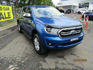 2020 Ford Ranger PX MkIII 2020.75MY XLT Blue 10 Speed Sports Automatic Double Cab Pick Up.