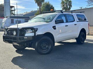 2021 Ford Ranger PX MkIII MY21.25 XL 2.2 (4x4) White 6 Speed Automatic Double Cab Chassis.