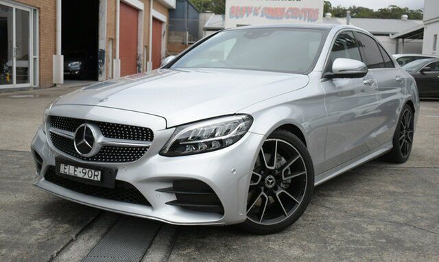 Used Mercedes-Benz C300 W205 MY21 Narrabeen, 2020 Mercedes-Benz C300 W205 MY21 Silver 9 Speed Automatic G-Tronic Sedan