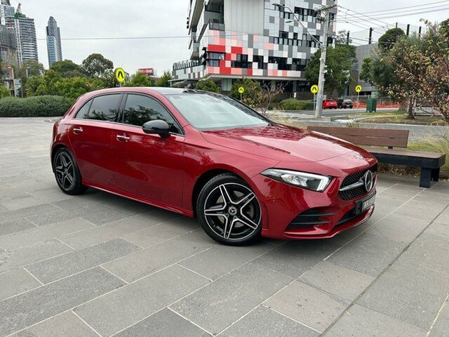 Used Mercedes-Benz A-Class W177 801+051MY A250 DCT 4MATIC South Melbourne, 2021 Mercedes-Benz A-Class W177 801+051MY A250 DCT 4MATIC Red 7 Speed Sports Automatic Dual Clutch