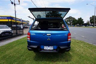 2015 Mitsubishi Triton MQ MY16 GLS Double Cab Impulse Blue 5 Speed Sports Automatic Utility