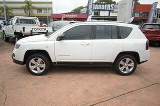 2015 Jeep Compass MK MY15 Blackhawk White Continuous Variable Wagon