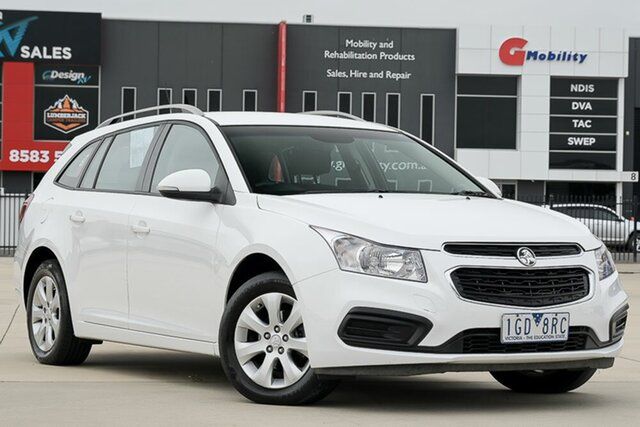 Used Holden Cruze JH Series II MY16 CD Sportwagon Pakenham, 2015 Holden Cruze JH Series II MY16 CD Sportwagon White 6 Speed Sports Automatic Wagon