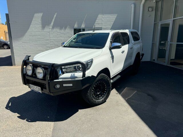 Used Toyota Hilux GUN126R SR5 Double Cab Elizabeth, 2019 Toyota Hilux GUN126R SR5 Double Cab White 6 Speed Sports Automatic Utility