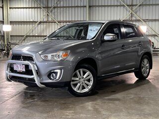 2013 Mitsubishi ASX XB MY13 2WD Silver 6 Speed Constant Variable Wagon.