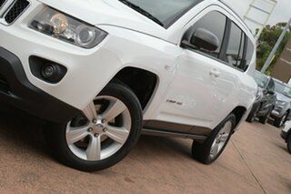 2015 Jeep Compass MK MY15 Blackhawk White Continuous Variable Wagon.