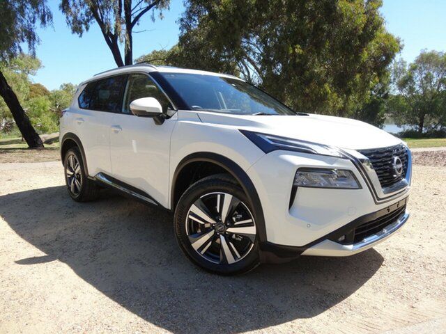 Used Nissan X-Trail T33 MY23 Ti X-tronic 4WD Morphett Vale, 2023 Nissan X-Trail T33 MY23 Ti X-tronic 4WD White 7 Speed Constant Variable Wagon