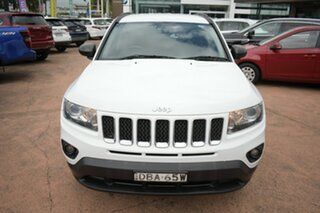2015 Jeep Compass MK MY15 Blackhawk White Continuous Variable Wagon